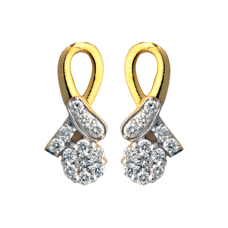 9K Hallmarked Gold | Lab Grown Diamond Tops 9TPWA430