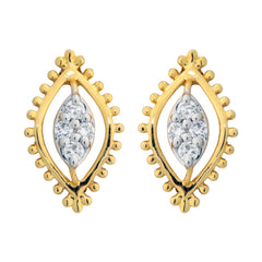 14K Hallmarked Gold | Lab Grown Diamond Tops 4TPX320